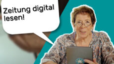 Helga hilft – Zeitung digital lesen